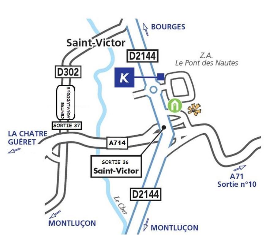 Kyriad Montluçon - Saint Victor Saint-Victor (Allier) Exterior foto